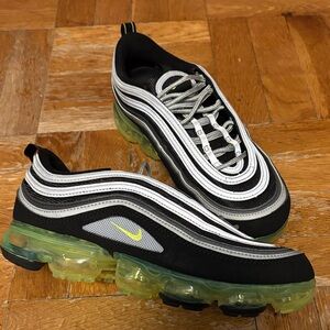 Nike Air Max 97 Black and White with Neon Accents